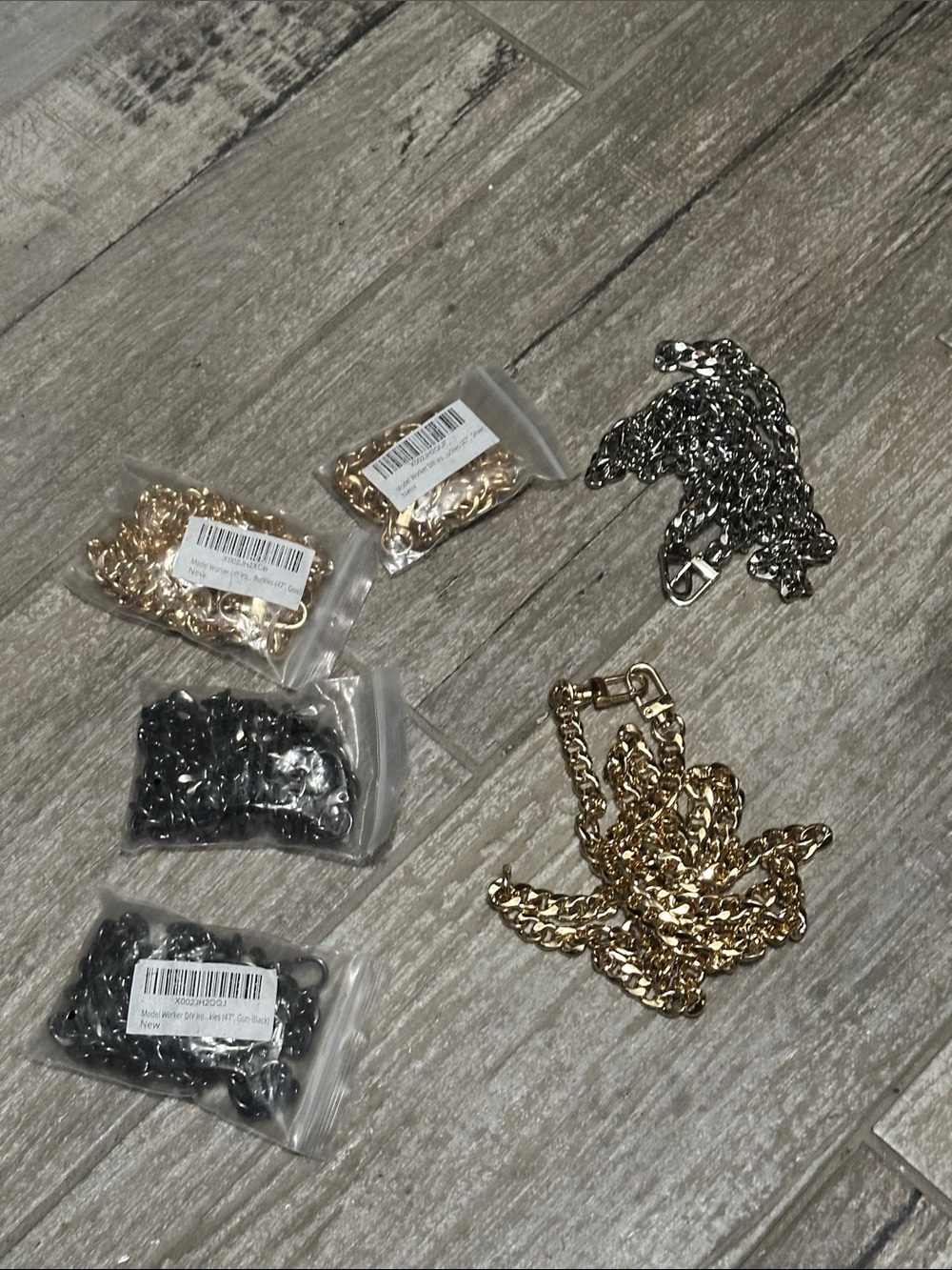 NIP 47inch bag chains you pick one